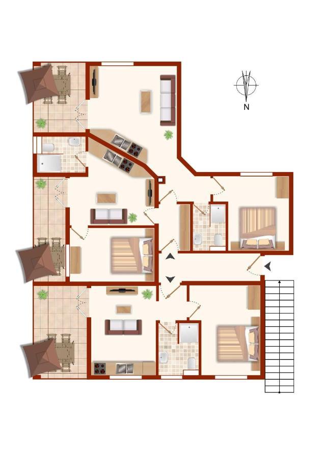 Apartment Novak Вир Экстерьер фото